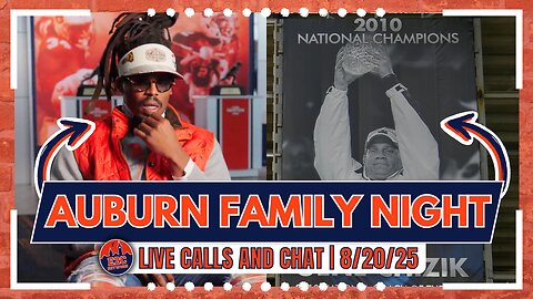 LIVE | Cam Newton and Championships | Auburn Family Night