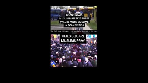 SCANDINAVIA IS MUSLIM NOW