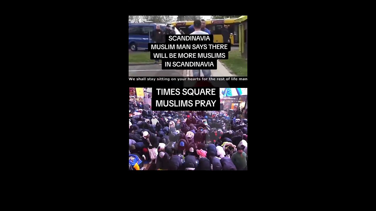 SCANDINAVIA IS MUSLIM NOW