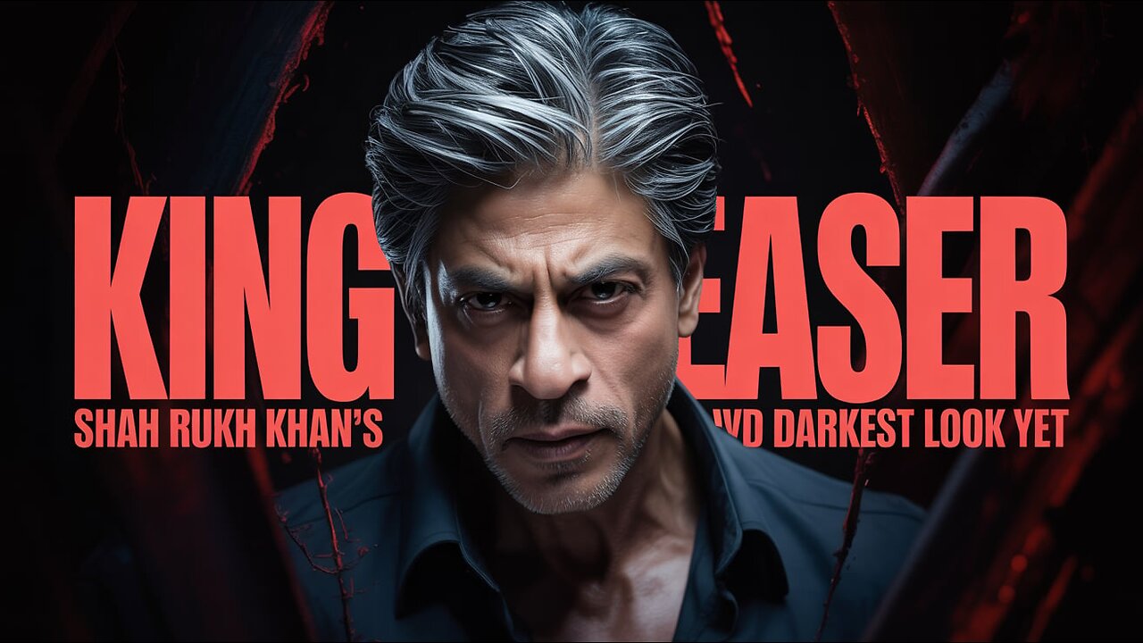 Shah Rukh Khan’s King Teaser Drops | Intense New Look & Action