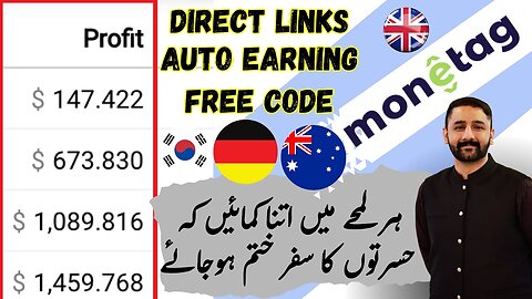 monetag direct link trick | direct link loading methed with coding | monetag earning trick