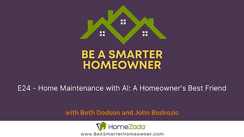 Ep 024 – Home Maintenance AI – A Homeowner’s Best Friend