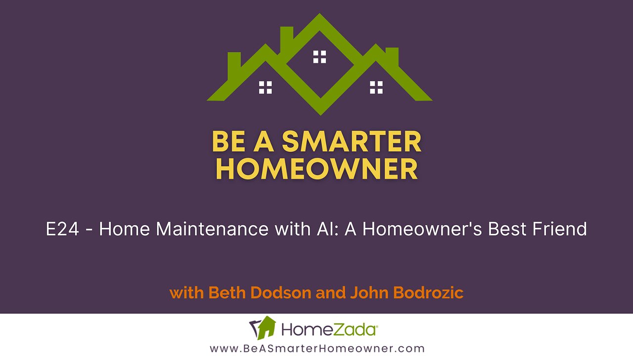 Ep 024 – Home Maintenance AI – A Homeowner’s Best Friend