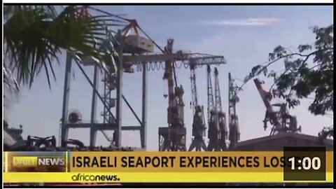 "Yemen Blockade Causes Heavy Shipping Losses at Israeli Port of Eilat"