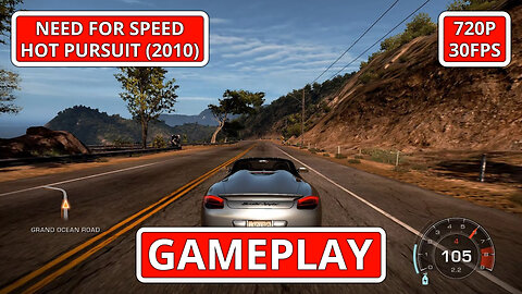 Need for Speed Hot Pursuit (2010): Gameplay - (PC HD) [720p30FPS]