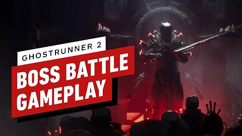Ghostrunner 2 - First Boss Fight Gameplay