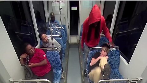 Another video clip of the light rail attack & Iryna was left to bleed to death?