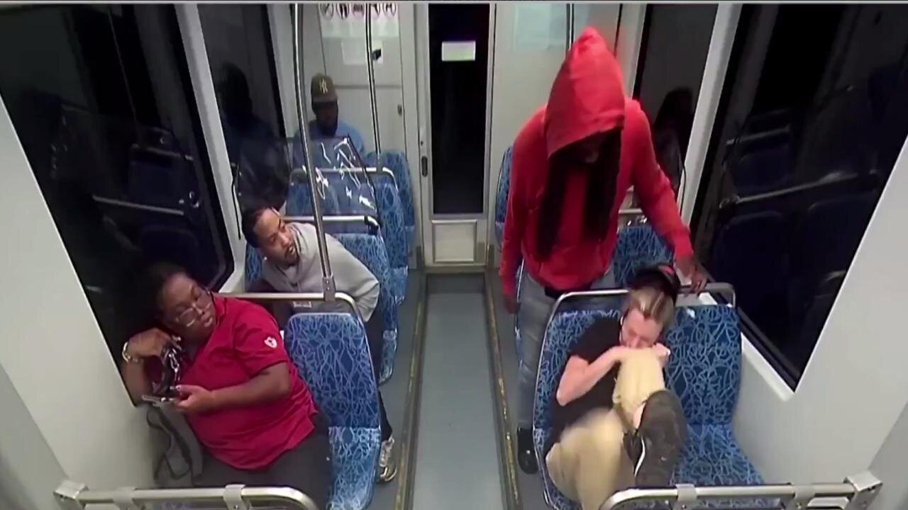 Another video clip of the light rail attack & Iryna was left to bleed to death?