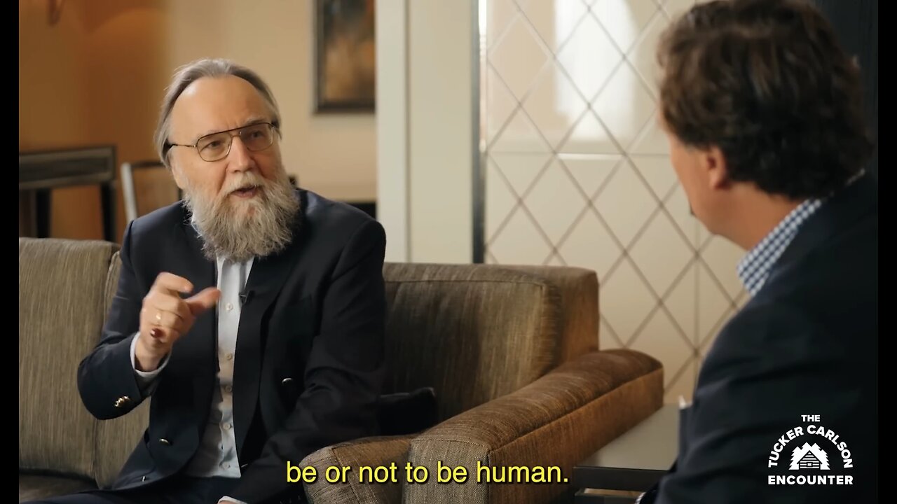 Tucker Carlson, Russian Philosopher Alexander Dugin - Individualism, Liberalism, Klaus Schwab, Transgenderism, AI, Russiaphobia (4-29-2024)