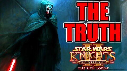 How Disney RUINED Star Wars Knights Of The Old Republic 2