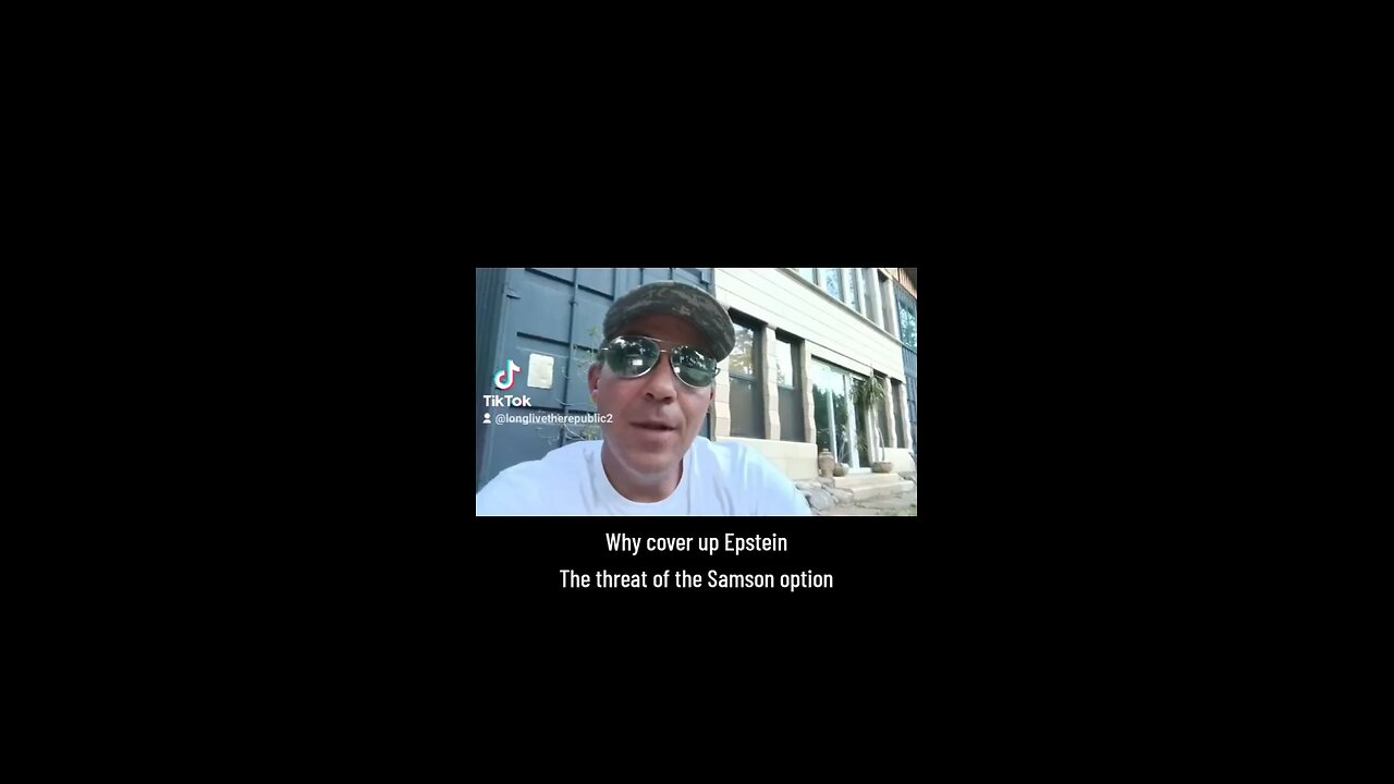 Epstein equals Israel