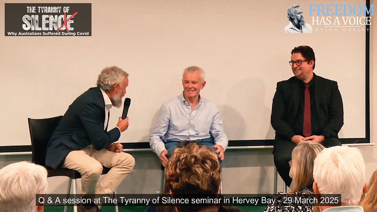 Will We Ever Have Trump-style Leadership in Australia? - Tyranny of Silence seminar, 29 March 2025