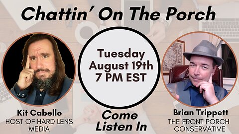 Chattin' On The Porch ... with Kit Cabello of HardLens Media