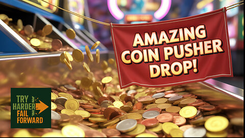 Coin Pusher Five Dollar Challenge