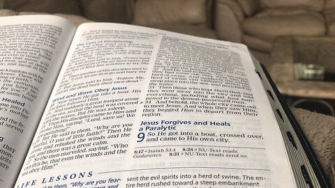 Matthew 9:1-8 and James 2:14-22