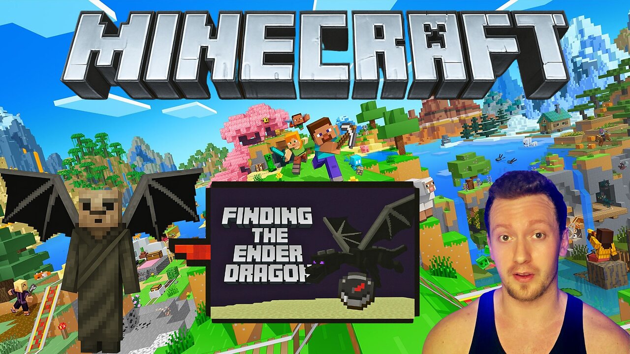 🔴 Minecraft - Finding the Ender Dragon - DAY 7