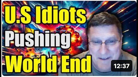 Scott Ritter's Dire Warning: Single US-Guided Missile Attack from Ukraine Could Erase World!