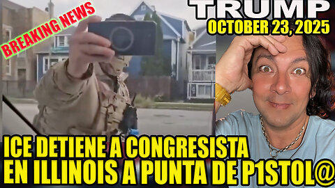 ICE DETIENE A CONGRESISTA DE ILLINOIS A P1STOL@