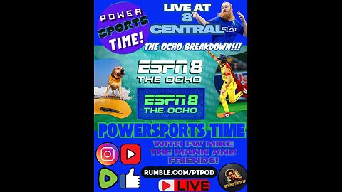THE ALL NEW POWER SPORTS TIME PODCAST!