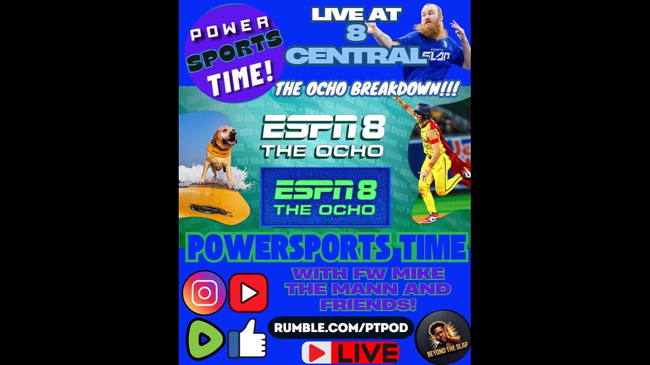 THE ALL NEW POWER SPORTS TIME PODCAST!