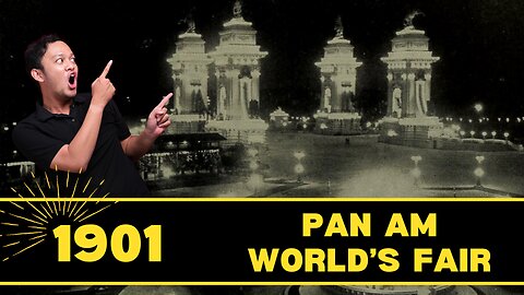 1901 Pan Am World's Fair - Old World Buildings Photos