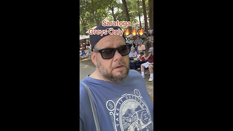 Saratoga Greys Only🔥🔥🔥 #horses #saratoga #racing #reel #fyp #live
