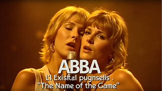 ABBA – The Name of the Game Vintage Pop Masterpiece (1977) Portrait Format