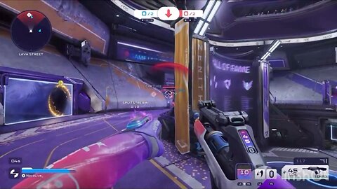 Triple kill through portal.