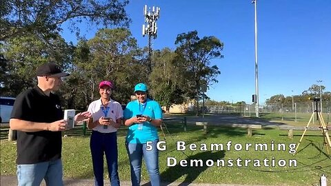"Unexpected Telstra Beam-Forming Demonstration Sparks Panic: See Why!"