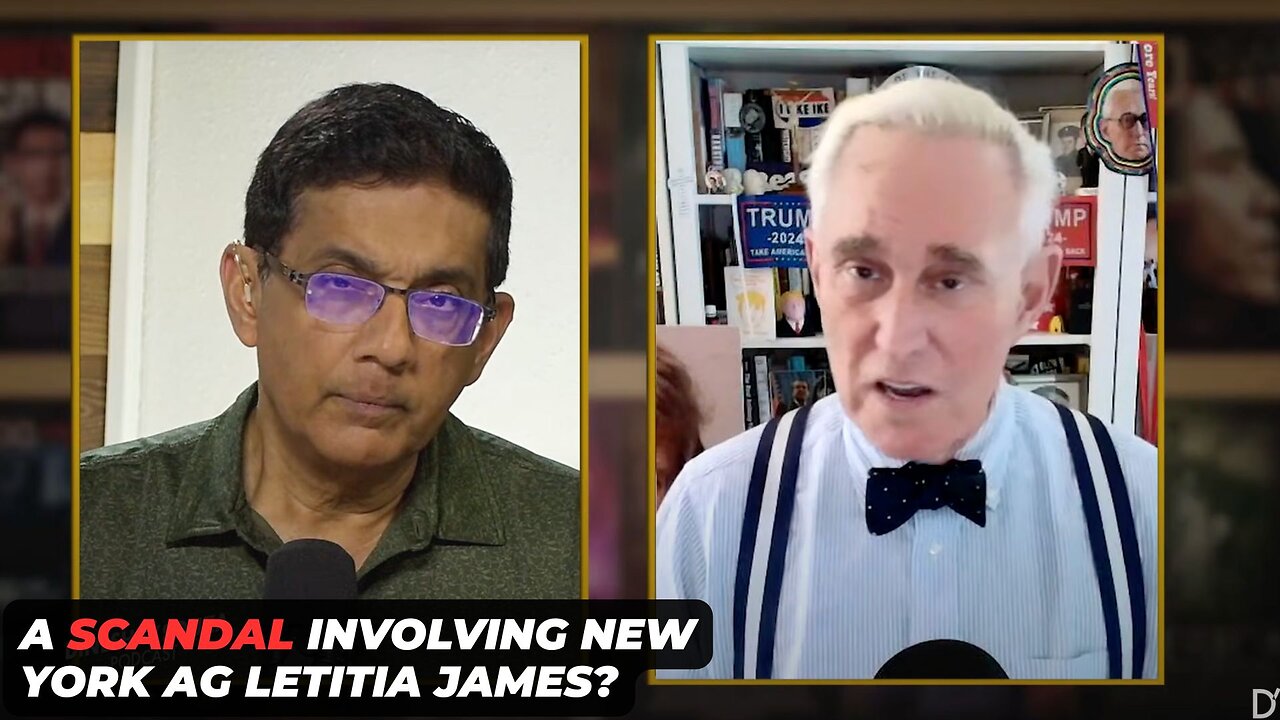 Roger Stone Discusses A New Scandal Involving Letitia James