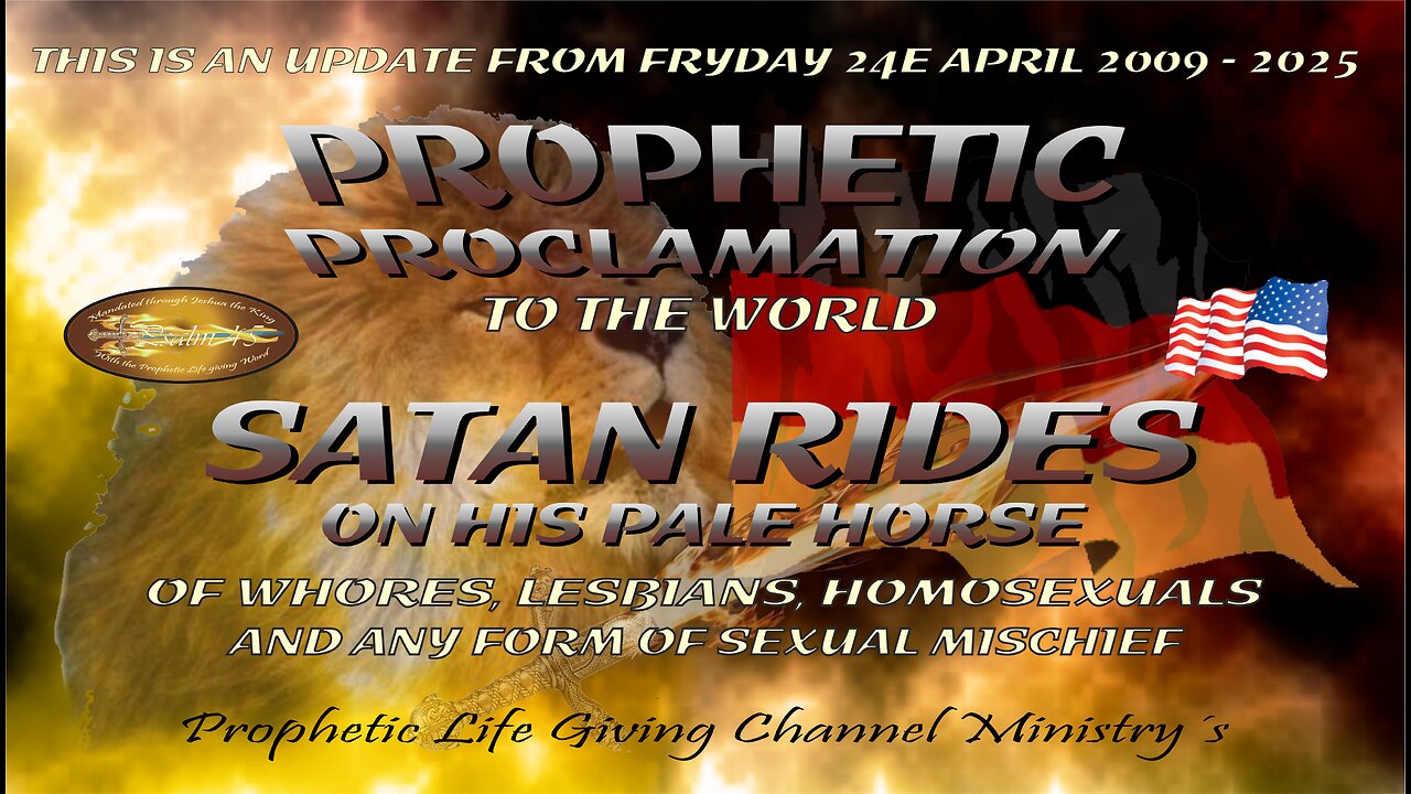 2009 - 2025 Satan rides on his horse of Harlots and every Sexual uncleanness