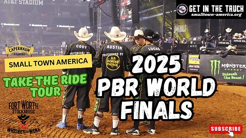 Small Town America Take The Ride Tour PBR World Finals #pbr