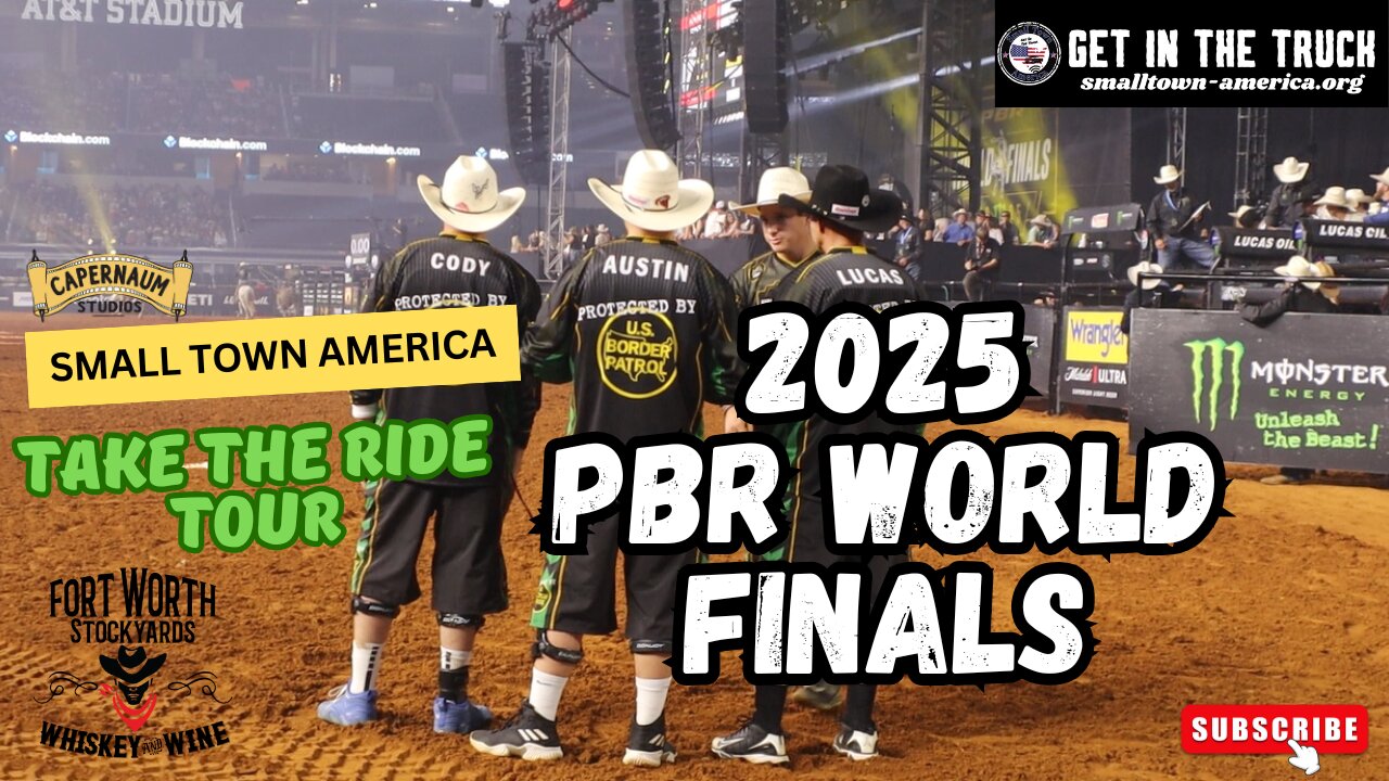 Small Town America Take The Ride Tour PBR World Finals #pbr