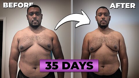 He Lost 34 lbs in 35 Days With our New Protocol