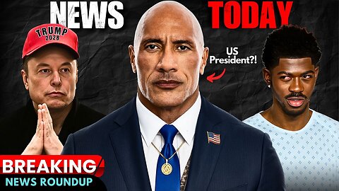The Rock Next US President?! Lil Nas X Hospitalized! & Musk Rejoins MAGA