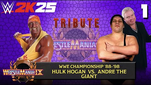 WWE 2K25 Hulk Hogan Tribute - Match 1: The Immortal Hulk Hogan!