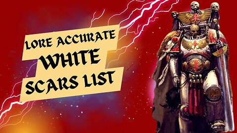 How to Actually Build a Lore Accurate White Scars Army