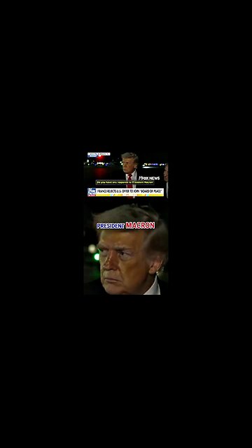 President Trump FIRES Back after France Rejects US Offer