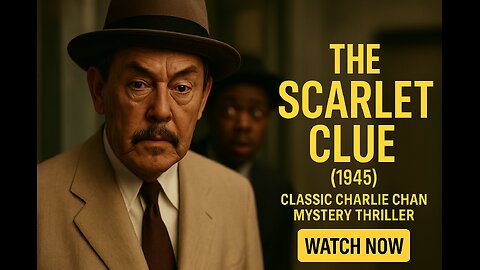 The Scarlet Clue (1945) | Charlie Chan Solves a Deadly Mystery in a Radio Station Thriller