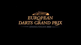 2025 European Darts Grand Prix Gilding v Woodhouse