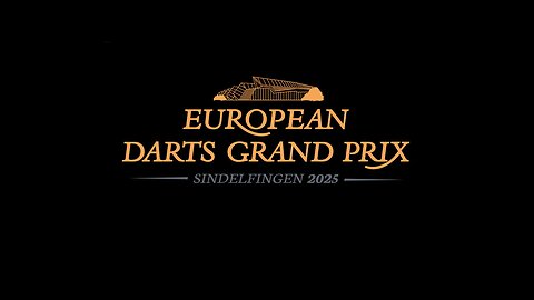 2025 European Darts Grand Prix Gilding v Woodhouse