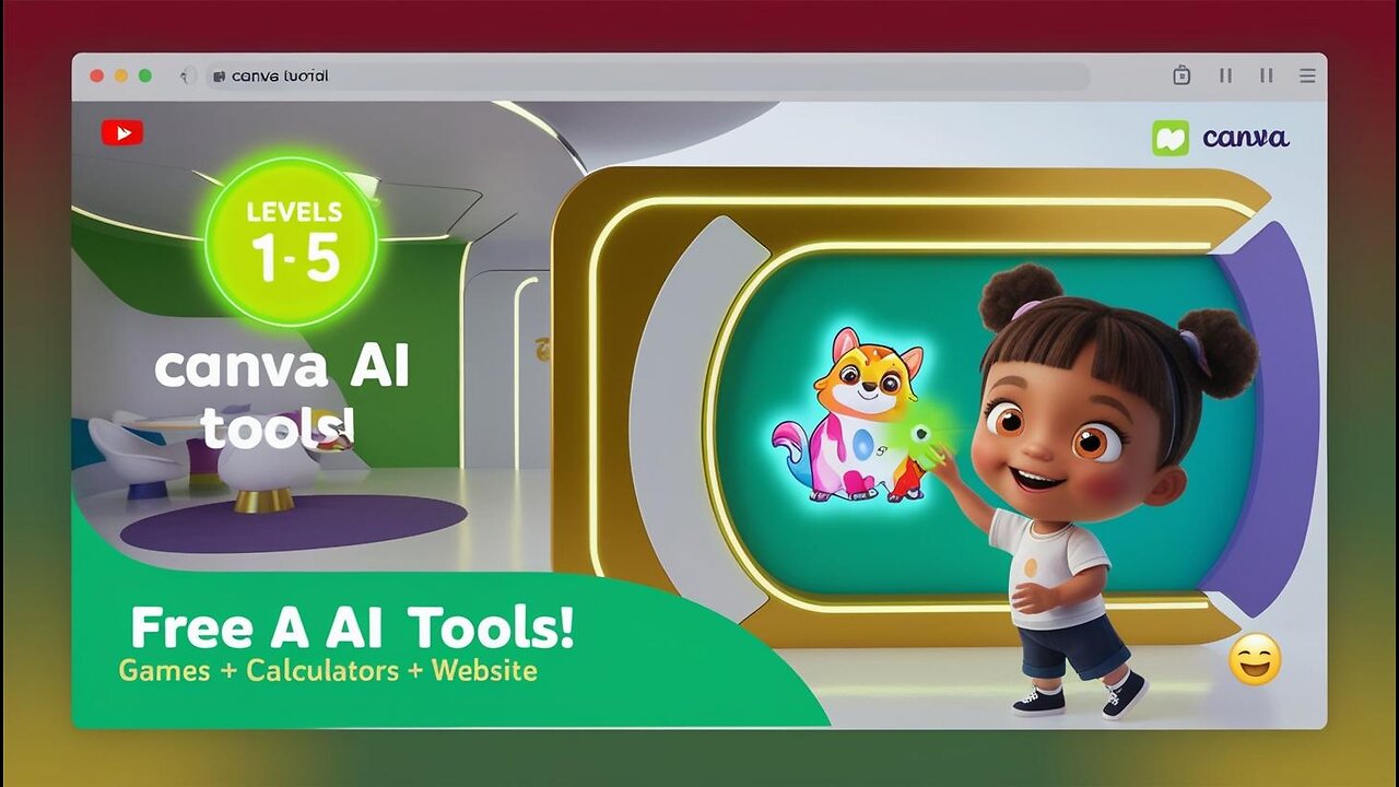 Build Amazing Tools for Free with Canva AI Drag & Drop Game, Age Calculator & Website l Canva AI