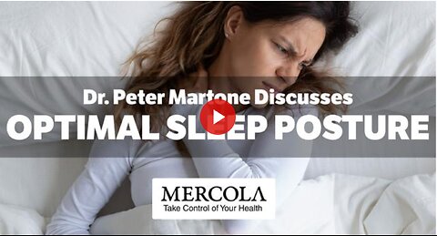 Optimizing Sleeping Posture- Interview with Dr. Peter Martone