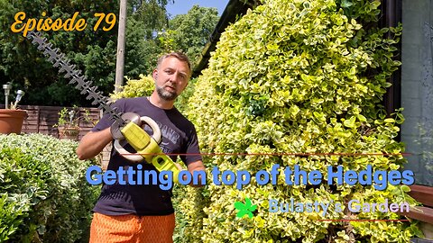 Overgrown Hedges? Watch Me Trim & Tidy Up My Garden!