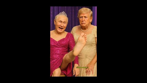 Trump Admires Putin's Foot 