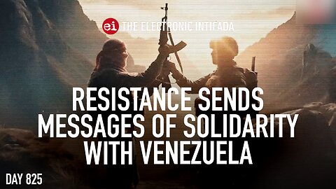 Resistance sends messages of solidarity with Venezuela, with Jon Elmer