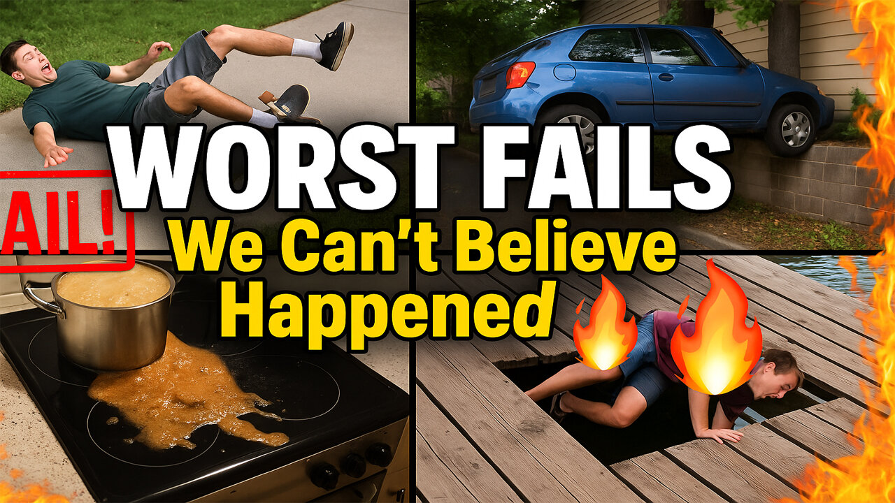 Worst Fails We Can't Believe Happened 🔥 Craziest Fail Videos