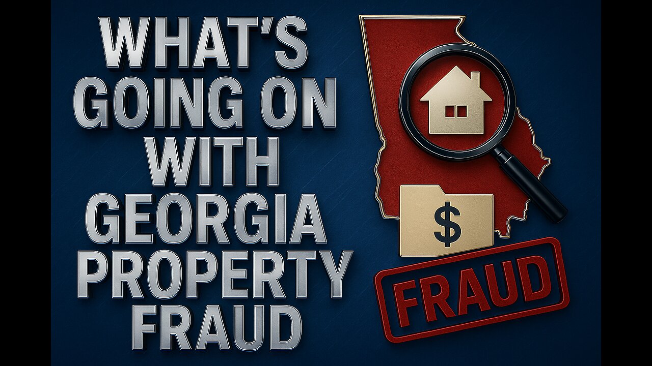 What's Going On With Ga Property Fraud And More... Real News with Lucretia Hughes.