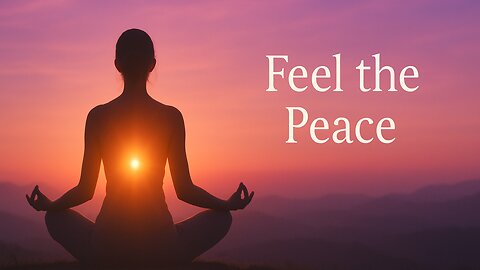 Watch this sunrise and feel instantly calm | meditation music for deep peace