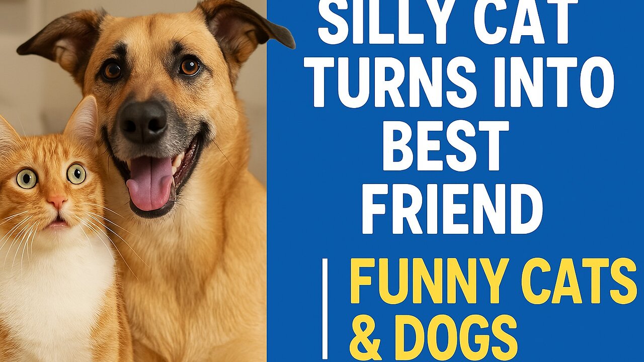 Silly Cat Turns Into Best Friend | Funny Cats & Dogs